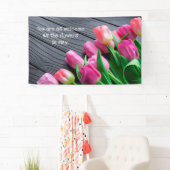 Banderoles Vous êtes les bienvenus... (En situation)