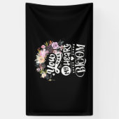 Banderoles Vous Faites Fleurir Mon Coeur (Vertical)