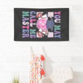 Banderoles Vous pouvez m'appeler Master Funny 2024 Graduation (En situation)