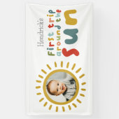 Banderoles Voyage Autour Du Soleil Anniversaire (Vertical)