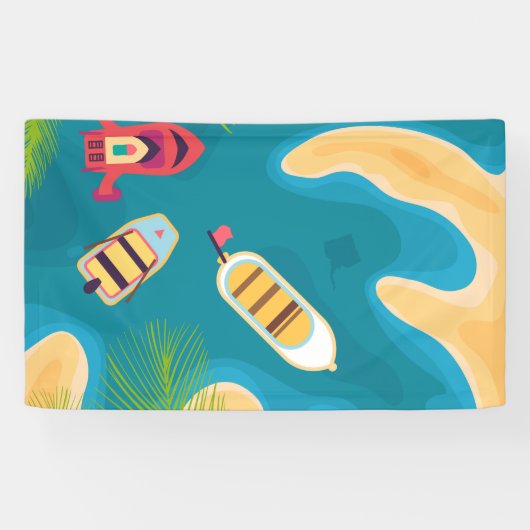 Banderoles Voyage d'été (Horizontal)