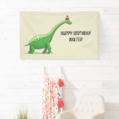 Banderoles Walter le Dinosaure (En situation)