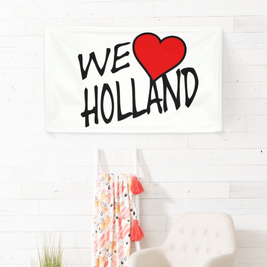 Banderoles We Heart Holland retour sur la bnrcn (En situation)