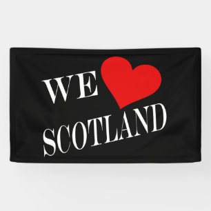 Banderoles We Heart Scotland wt (h) bnrcn