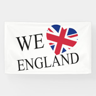 Banderoles We Heartflag England bk (h) bnrcn