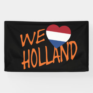 Banderoles We Heartflag Holland ou sur bk bnrcnt