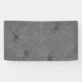Banderoles Web et citrouilles d'araignées d'Halloween (Horizontal)
