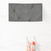 Banderoles Web et citrouilles d'araignées d'Halloween (Insitu)
