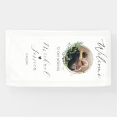 Banderoles Wedding Welcome Sign Template (Horizontal)