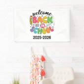 Banderoles Welcome Back to School | Classroom (En situation)