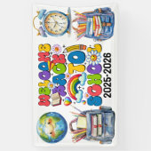 Banderoles Welcome Back to School | Classroom (Vertical)