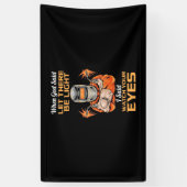 Banderoles Welder Dit Regardez Vos Yeux (Vertical)