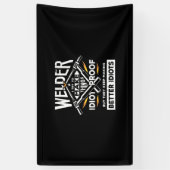 Banderoles Welder Essaie De Faire Des Choses (Vertical)