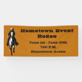 Banderoles Western Cowboy (Horizontal)