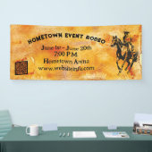 Banderoles Western Rustic Cowboy (Salon professionnel)