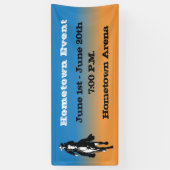 Banderoles Western Rustic Cowboy (Vertical)