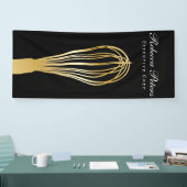 Banderoles Whisk (or) | Maître culinaire (Salon professionnel)