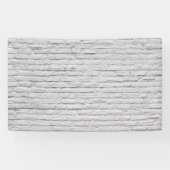 Banderoles White Brick Wall (Horizontal)