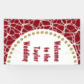 Banderoles White Web Texture + votre bachgr. & idées (Horizontal)