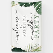 Banderoles Wild One First Bird Vinyl Welcome Banner (Vertical)