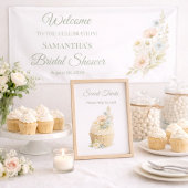Banderoles Wildflower Bridal Shower Welcome