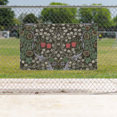 Banderoles William Morris Blackthorn Tapestry Floral (En situation)