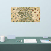 Banderoles William Morris Fruit Floral Jardin Fleur Classique (Salon professionnel)