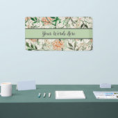 Banderoles William Morris Jardin de Jasmin Fleur Classique (Salon professionnel)