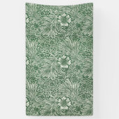 Banderoles william morris marigold fleurs vertes (Vertical)