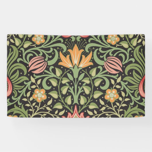 Banderoles William Morris Persian Floral Antique (Horizontal)