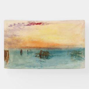 Banderoles William Turner - La lagune près de Venise au couch