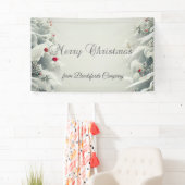 Banderoles Winter Wonderland, Chaîne Lumière Neige (En situation)