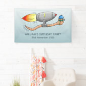 Banderoles Worm de fusée (En situation)