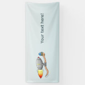 Banderoles Worm de fusée (Vertical)