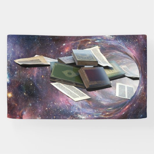 Banderoles Wormhole de livre (Horizontal)