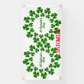 Banderoles Wreath de la Saint Patrick Thunder_Cove (Verticale)