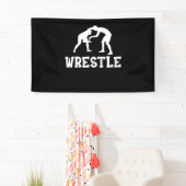 Banderoles Wrestle wrestling Wrestler Gift (En situation)