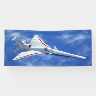 Banderoles X-59 Avion à réaction supersonique à faible poussé