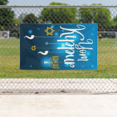 Banderoles Yom Kippour (En situation)