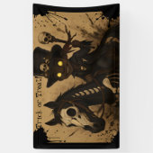 Banderoles Young Voodoo Doc on Skull Horse (Vertical)