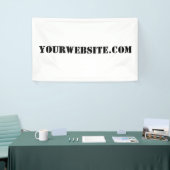 Banderoles YourWebSite.com (Salon professionnel)