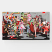 Banderoles Zombie Diner (Horizontal)