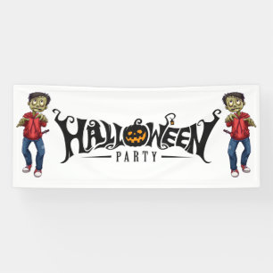 Banderoles Zombies d'Halloween
