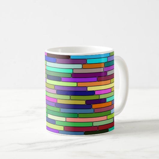 Bandes 11oz Mug (Devant droit)