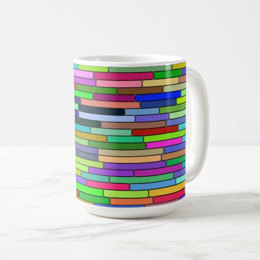 Bandes 15 oz de Mug (Devant droit)