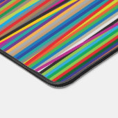 Bandes abstraites colorées (Coin)