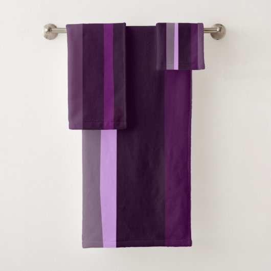 Bandes Abstraites violettes et roses (En situation)