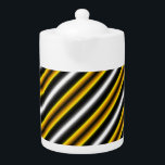 Bandes arc-en-ciel blanc jaune<br><div class="desc">Jaune Blanc Arc-en-ciel - Motif - Arc-en-ciel Abstrait, Oeuvre numérique de Krisi ArtKSZP. Autres produits dans Catégorie Boutique >>> Abstrait, Artdeco, Retro, Rainbowart >>>> Gestreift - motif rayé >>>> Jaune noir blanc rayé</div>