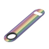 Bandes arc-en-ciel coupées (Devant angulaire)