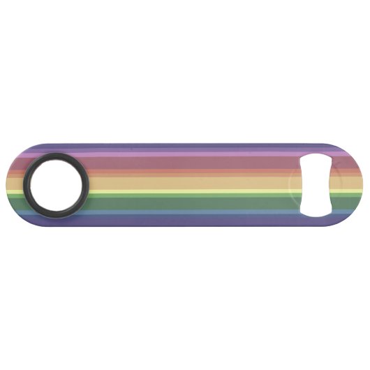 Bandes arc-en-ciel coupées (Dos Horizontal)